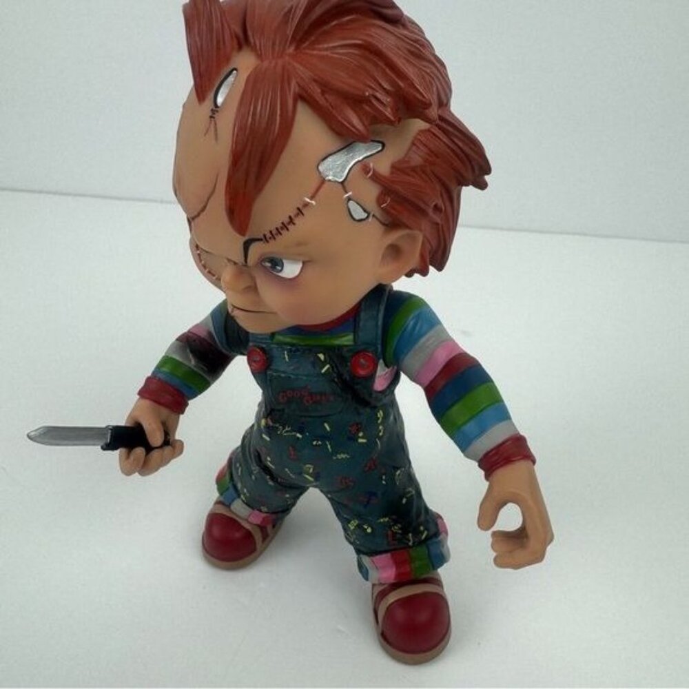 Chucky Good Guys Doll With Knife Horror Halloween Toy Collectible Action Figure - Picture 7 of 9
